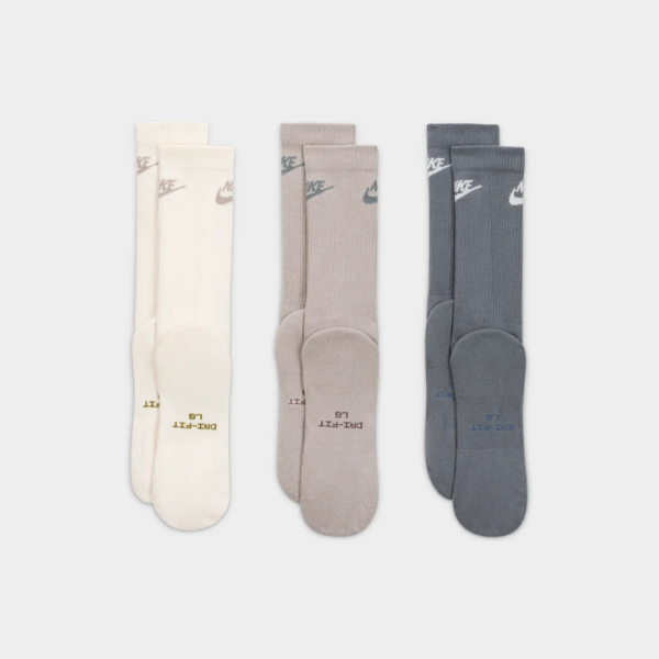 Nike Socks Classic 3 Pack Mn