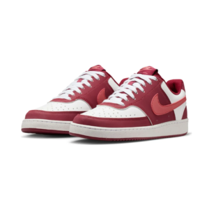 NIKE070926116 Nike Court Vision Low Red Wm