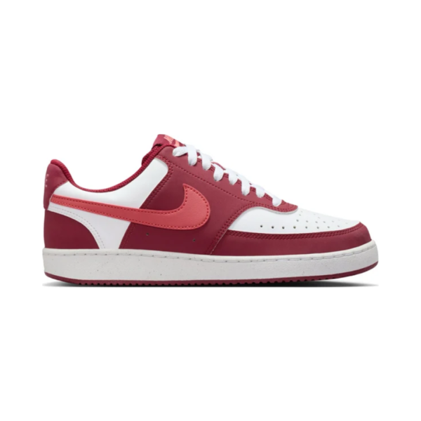 NIKE070926118 Nike Court Vision Low Red Wm