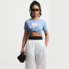Nike Tshirt Bassic Blu Sky Wm