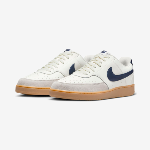 NIKE07092627 Nike Court Vision Low Whi Mn