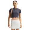 NIKE07092634 Nike Tshirt Chill Knit Gry Wm