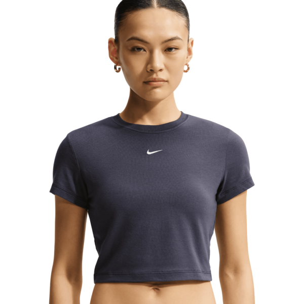 NIKE07092636 Nike Tshirt Chill Knit Gry Wm