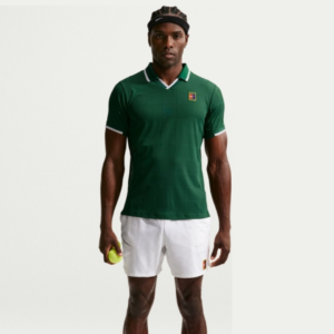 NIKE07092673 Nike Tshirt Polo Court Slam Gre Mn
