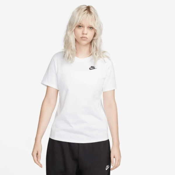 Nike Tshirt Bassic Whi Wm