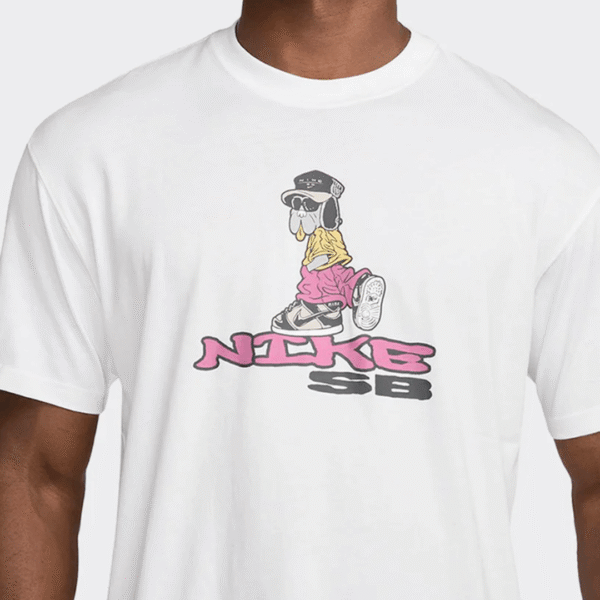 Nike Tshirt Dunk Dog Whi Mn