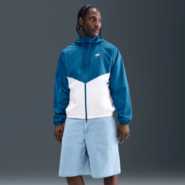 NIKE10042026149 Nike Jacket Windrunner Blu Mn