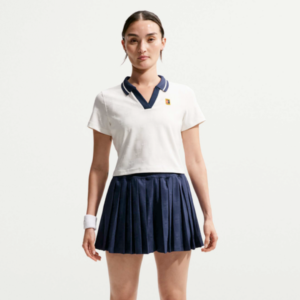 Nike Tshirt Crop Court Collection Whi Wm