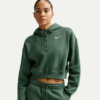 Nike Hoodie Sportswear Phoenix Fleece Gre Wm
