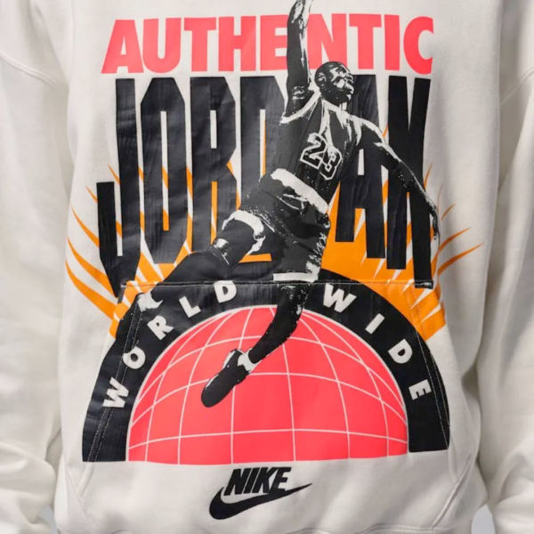 NIKE10042026204 Nike Jordan Hoodie Brooklyn Fleece Whi Mn
