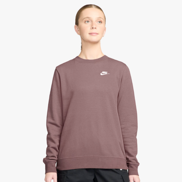 NIKE1004202629 Nike Sweter Club Fleece Crew Pur Wm