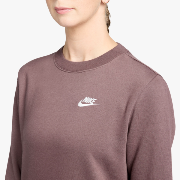 NIKE1004202631 Nike Sweter Club Fleece Crew Pur Wm