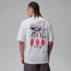 NIKE12092650 Nike Tshirt Mike's Diner Whi Mn