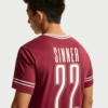NIKE12092667 Nike Tshirt Jannik Sinner Red Mn
