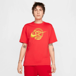 Nike Tshirt Tee Casual Red Mn