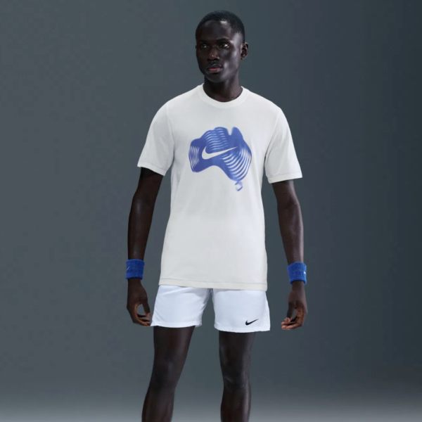 Nike Tshirt Court Whi Mn