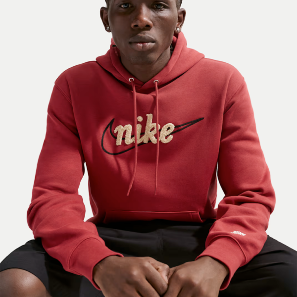 Nike Hoodie Sportswear Club Red Mn