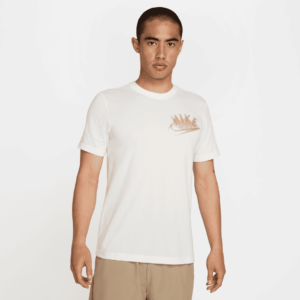 Nike Tshirt Bassic Brand Whi Mn