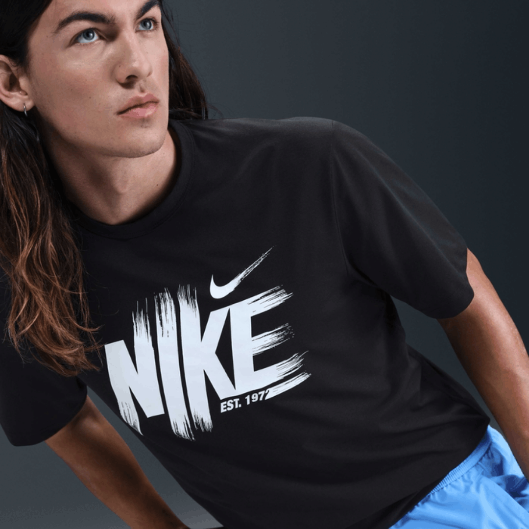 Nike Tshirt Bassic Hyverse Blk Mn - thumbnail 3