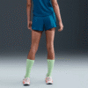 Nike Short One Swoosh Blu Wn