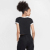 Nike Tshirt Cropped Bassic Blk Kids