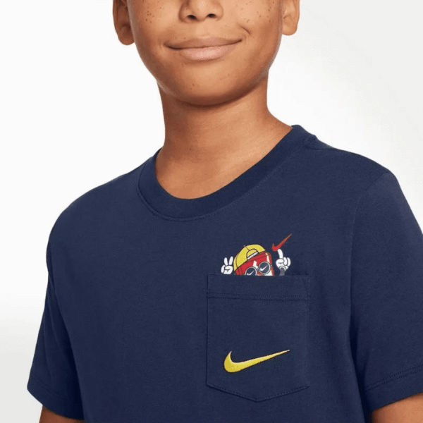 Nike Tshirt Sportwear Blu Kids