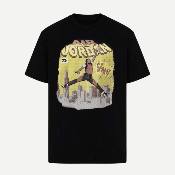 Nike Jordan Tshirt Comic Blk Mn