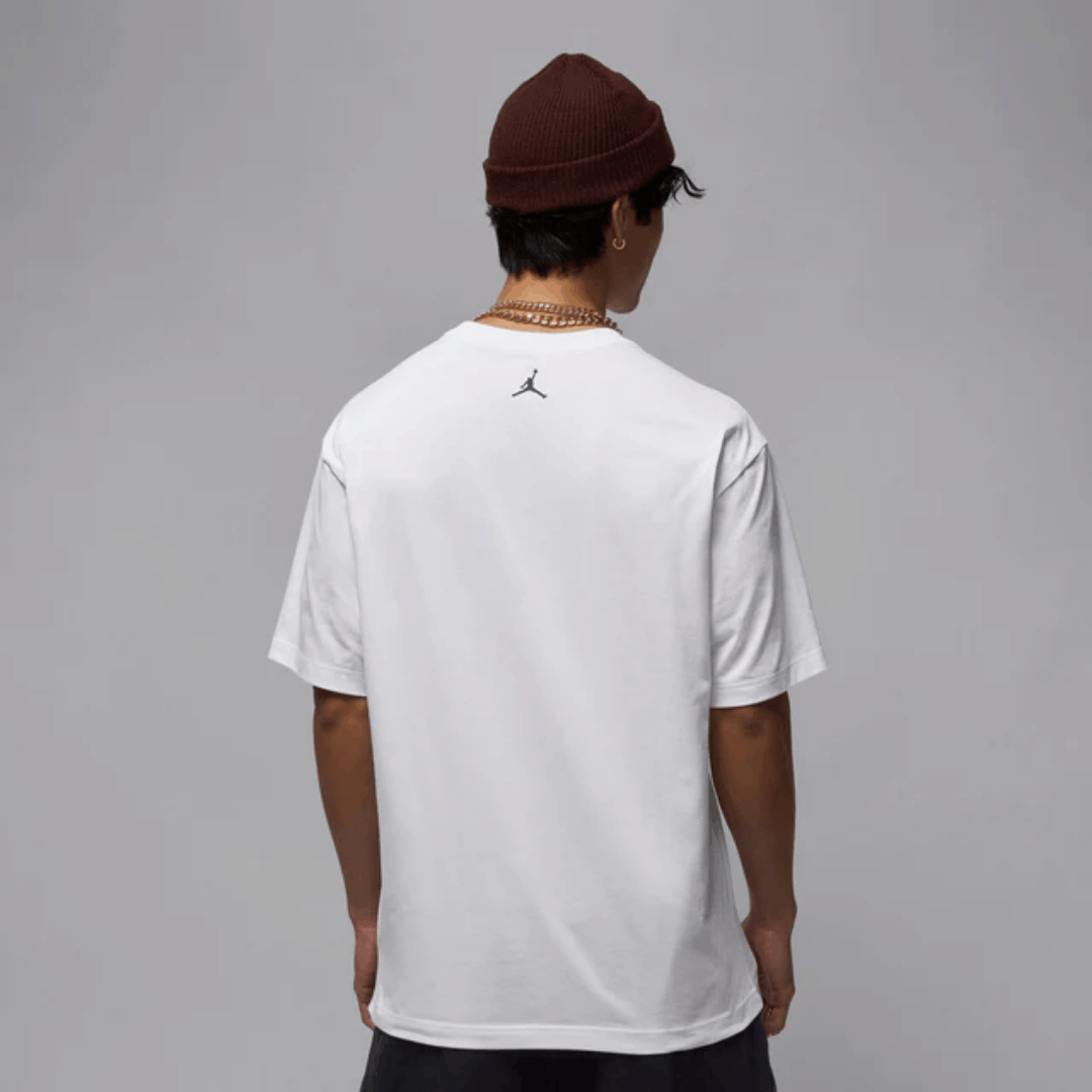 Nike Jordan Tshirt The GOAT Whi Mn - thumbnail 2