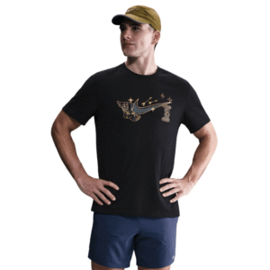 Nike Tshirt Df Run Energy Blk Mn