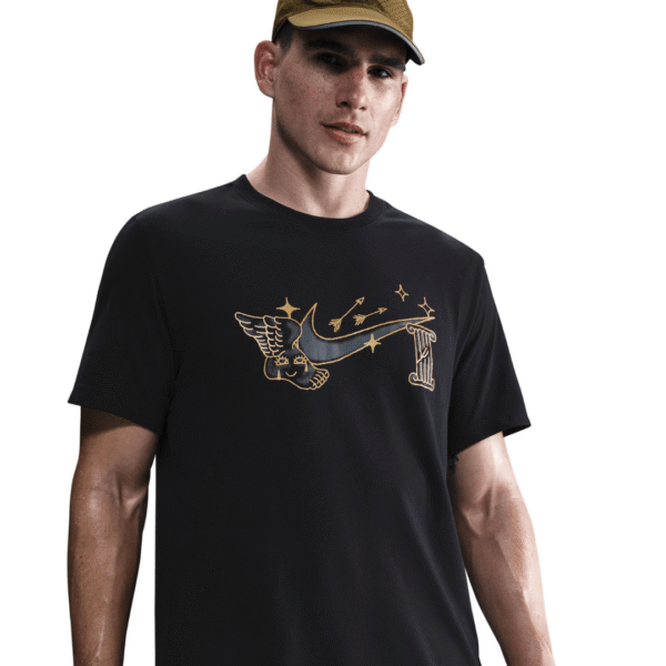 Nike Tshirt Df Run Energy Blk Mn