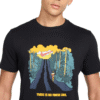 Nike Tshirt Run Blk Mn