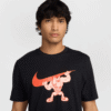 Nike Tshirt Tee Run Blk Mn