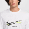 Nike Tshirt Tee Bassic Whi Mn