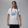 Nike Tshirt Jordan Flight Whi Mn