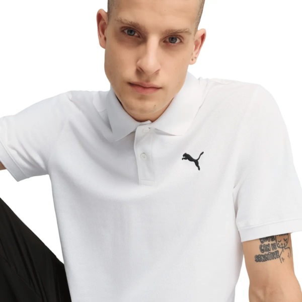 Puma Tshirt Polo Classic Whi Mn