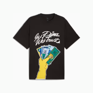 Puma Tshirt Bassic Blk Mn