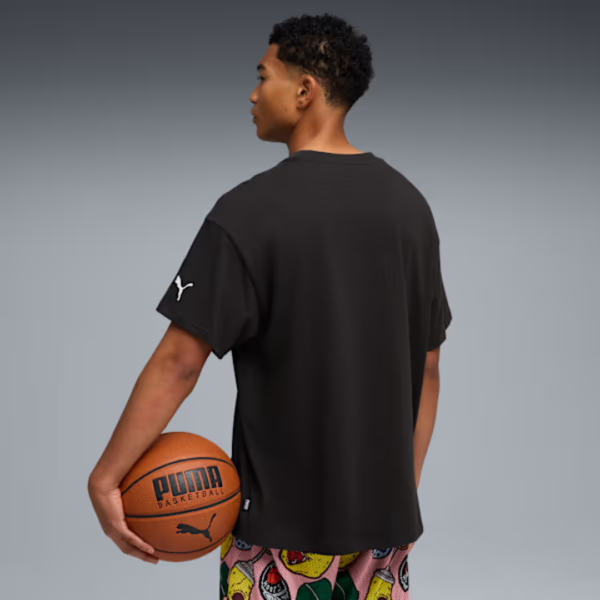 PUMA18082612 Puma Tshirt Bassic Blk Mn
