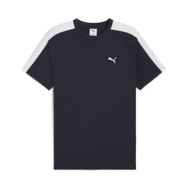 PUMA18082656 Puma Tshirt Bassic Blu Mn