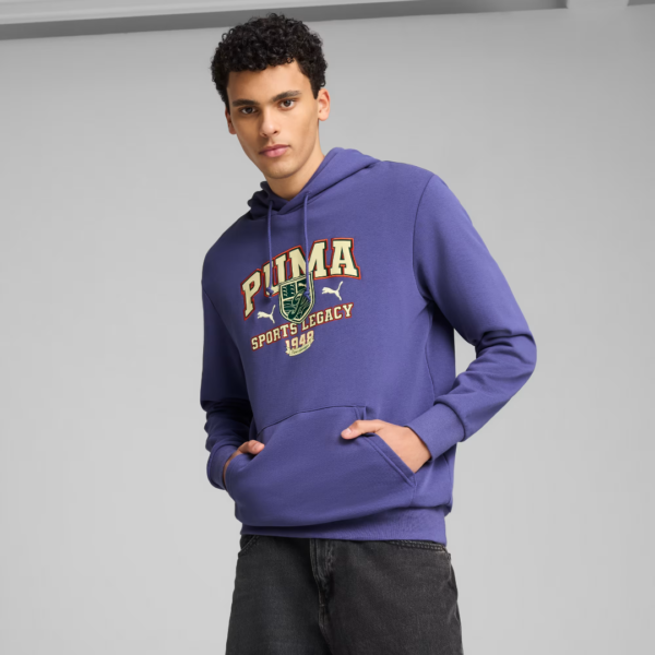 Puma Graphic Hoodie Pur Mn