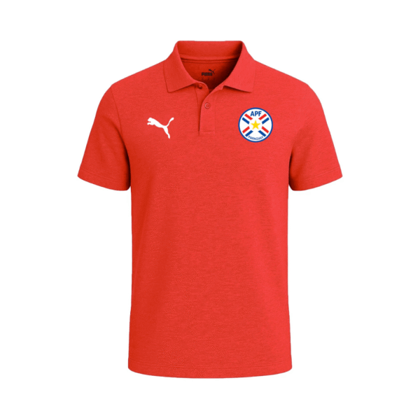 PUMA2112254 Puma Polo Paraguay Oficial Red Mn