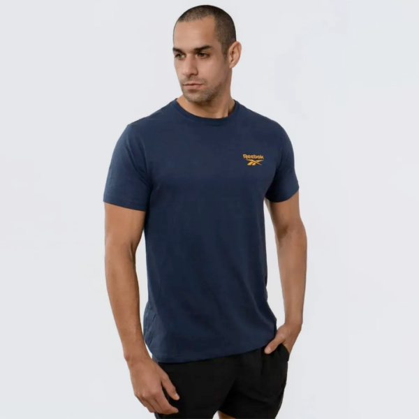 Reebok Tshirt Classic Blu Mn