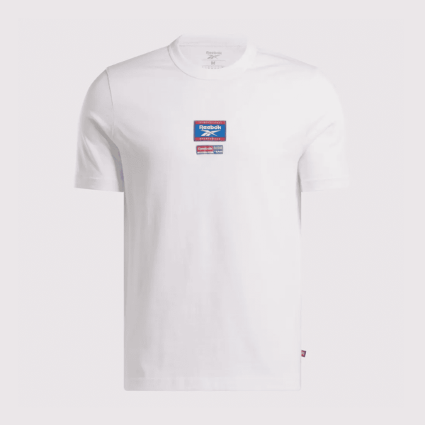 Reebok Tshirt Classic Whi Mn