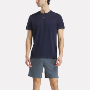 Reebok Tshirt Df Blu Mn