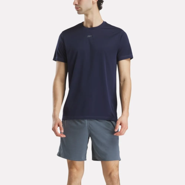 Reebok Tshirt Df Blu Mn