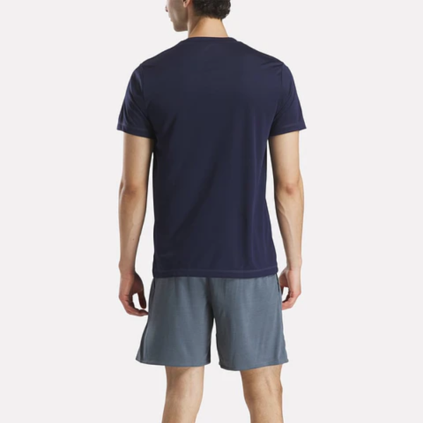 Reebok Tshirt Df Blu Mn