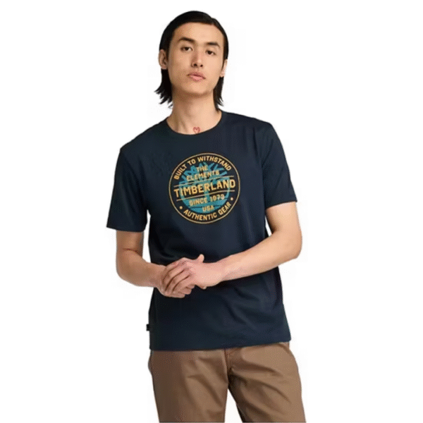 Timberland Tshirt Bassic Blu Mn