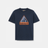 Timberland Tshirt In Angora Blu Mn