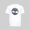 TIMBERLAND28112511 Timberland Tshirt Bassic Whi Mn