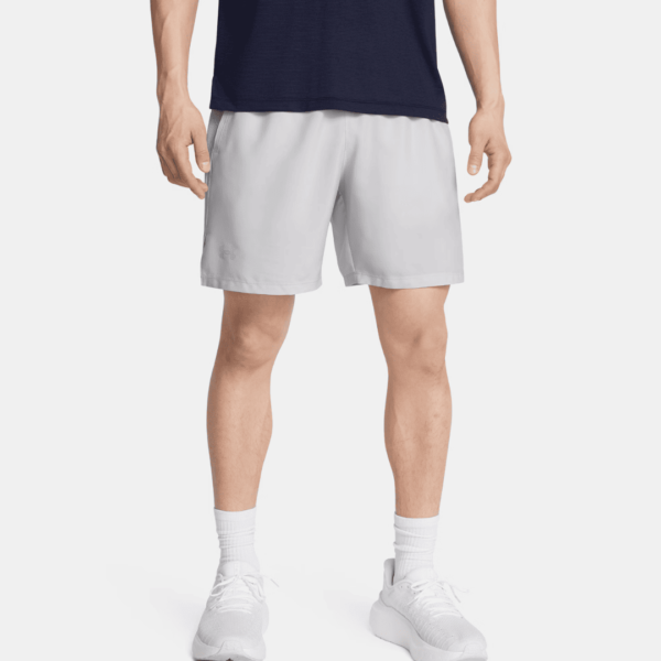 Under Armour Short DriFit Run Whi Mn