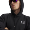 Under Armour Hoodie Fleece Blk Mn